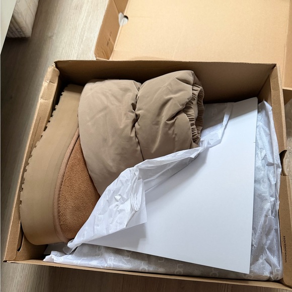 UGG Tan Winter & Rain Boots - Picture 6 of 6